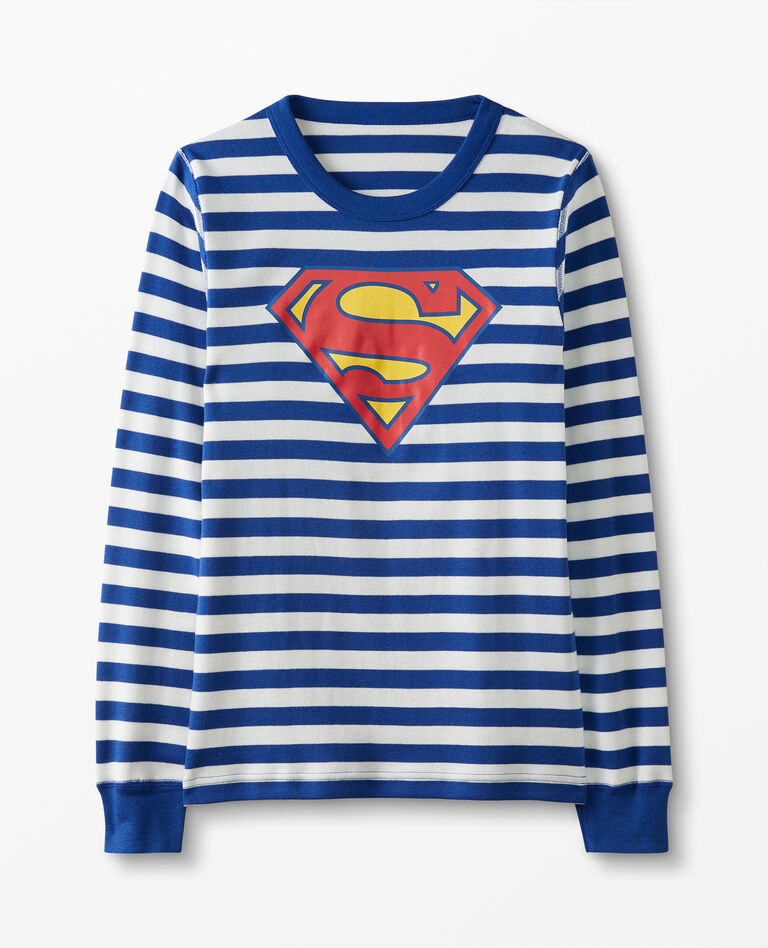 Superman Legendary Adult Long Sleeve T-Shirt 